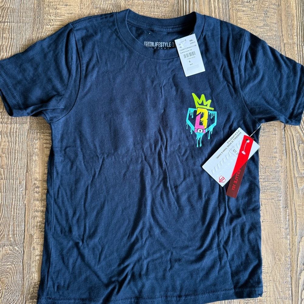 Baseball Lifestyle 101 Graffiti Crown Tee - Brand new with tags!